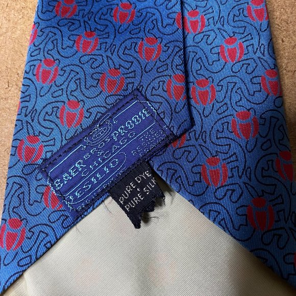 1940s-1960s Vintage Necktie RESILIO The Resilient Cravat 50" x 4" VERY COOL RARE - Picture 4 of 4